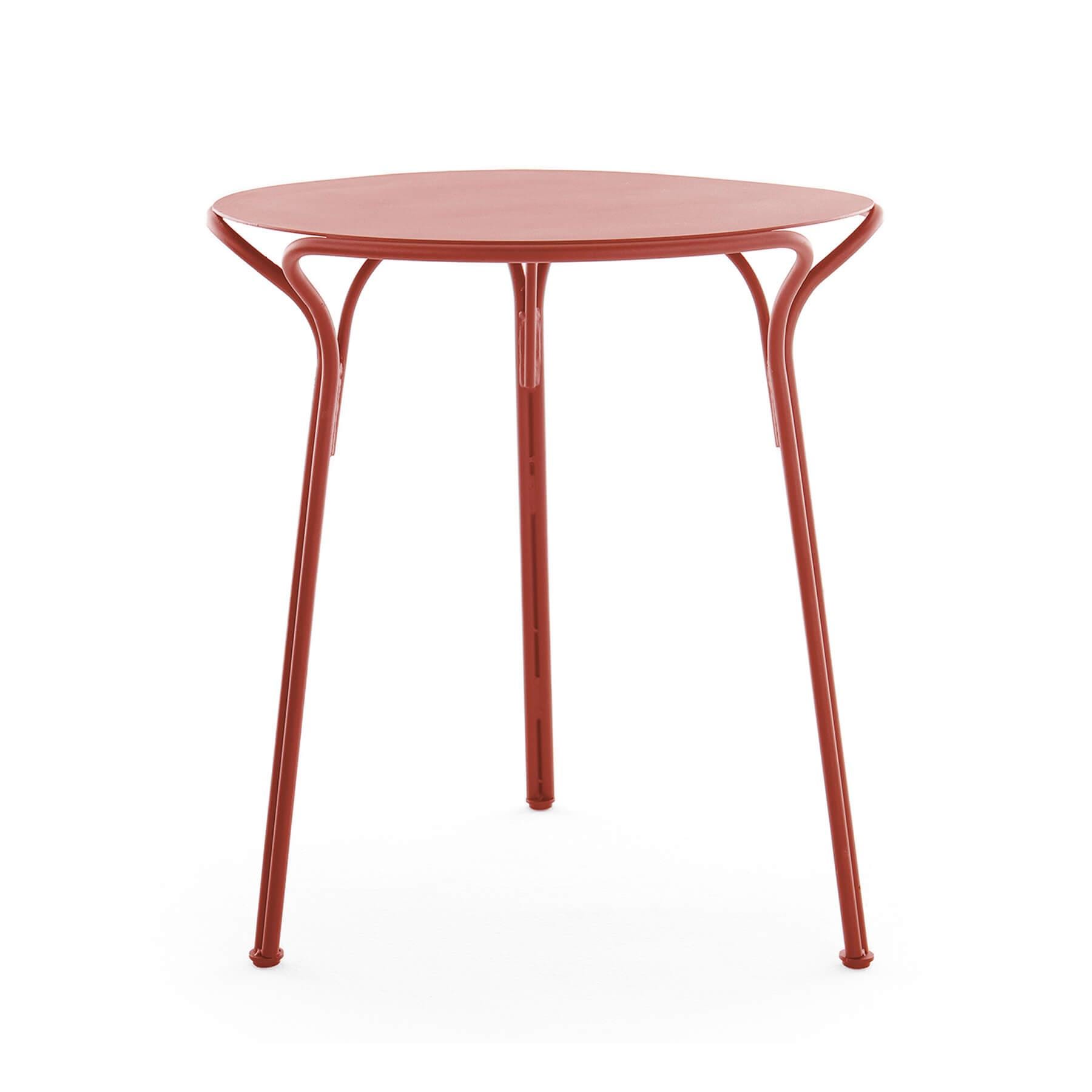 Kartell Hiray Garden Table Russet Red Designer Furniture From Holloways Of Ludlow