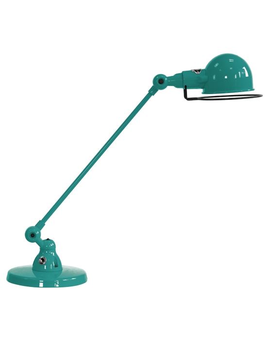 Jielde Signal One Arm Desk Light Water Blue Matt