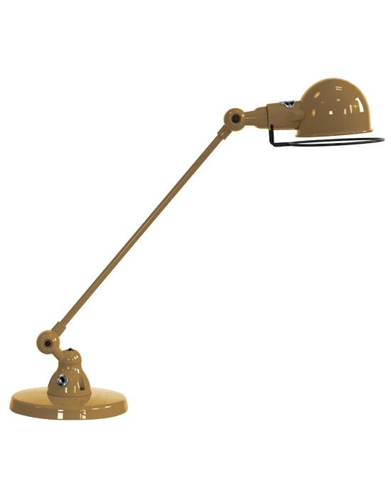 Jielde Signal One Arm Desk Light Pearl Gold Gloss