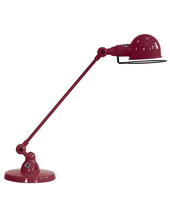 Jielde Signal One Arm Desk Light Burgundy Gloss