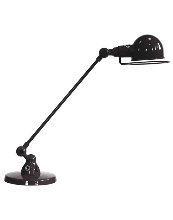 Jielde Signal One Arm Desk Light Black Gloss