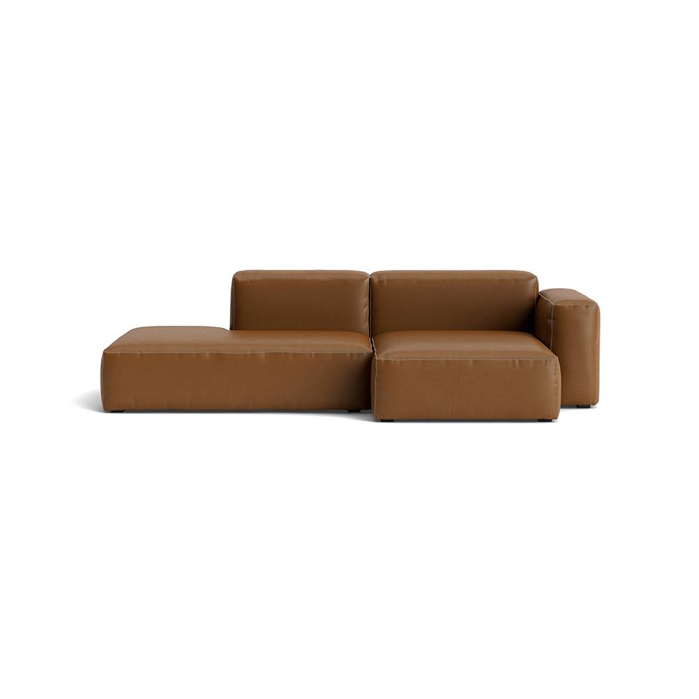 Mags Soft 25 Seater Combination 3 Right Low Armrest Sofa With Sierra Sik1003 And Beige Stitching