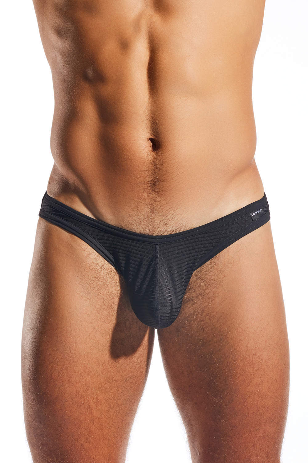 Shop Cocksox CX01 LUX Original Enhancing Pouch Semi-Sheer Brief men’s underwear micro slips. Sexy stripy male bikinis in luxury silky Italian fabric