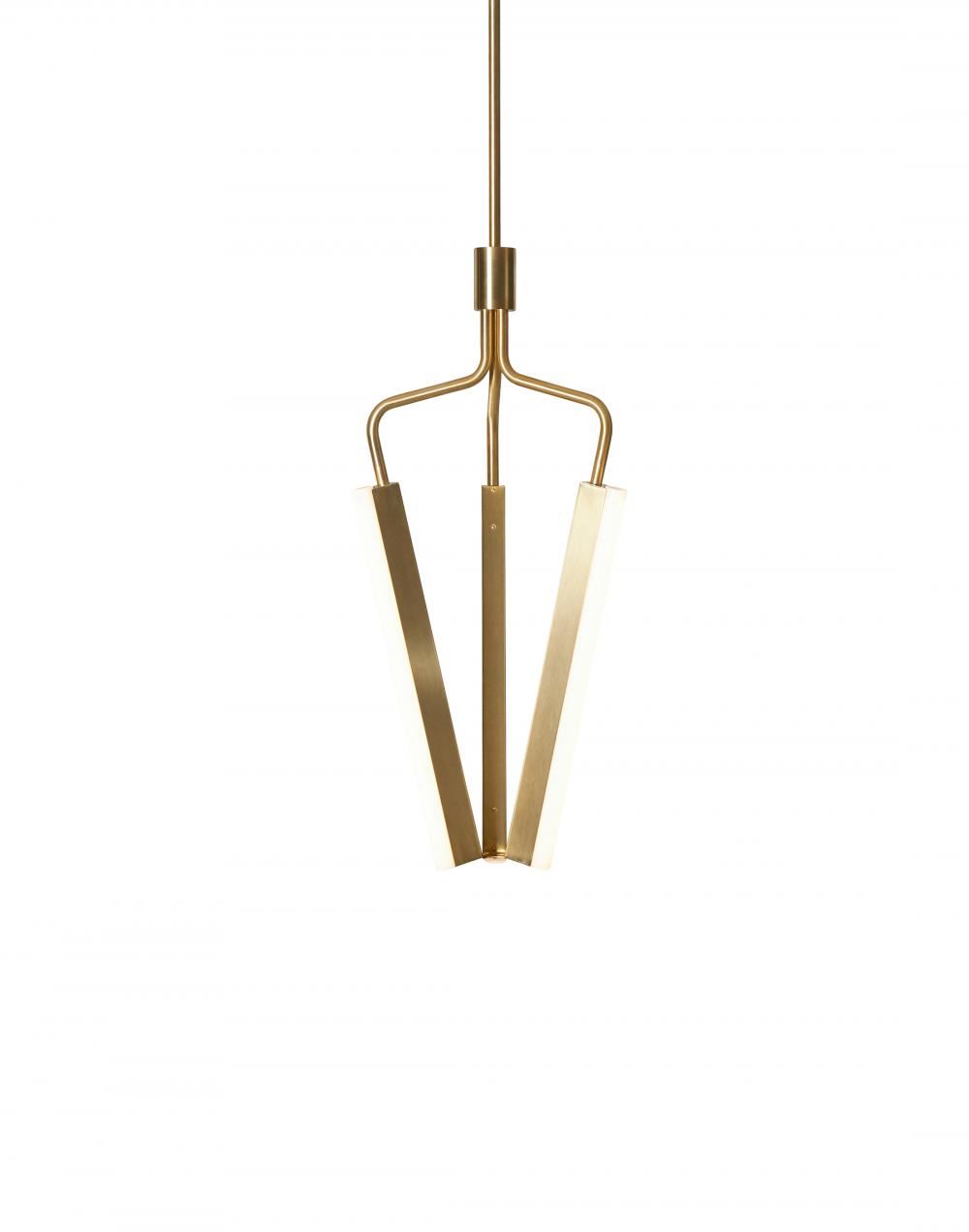 Angel 3 Chandelier 500 885cm Drop Brass