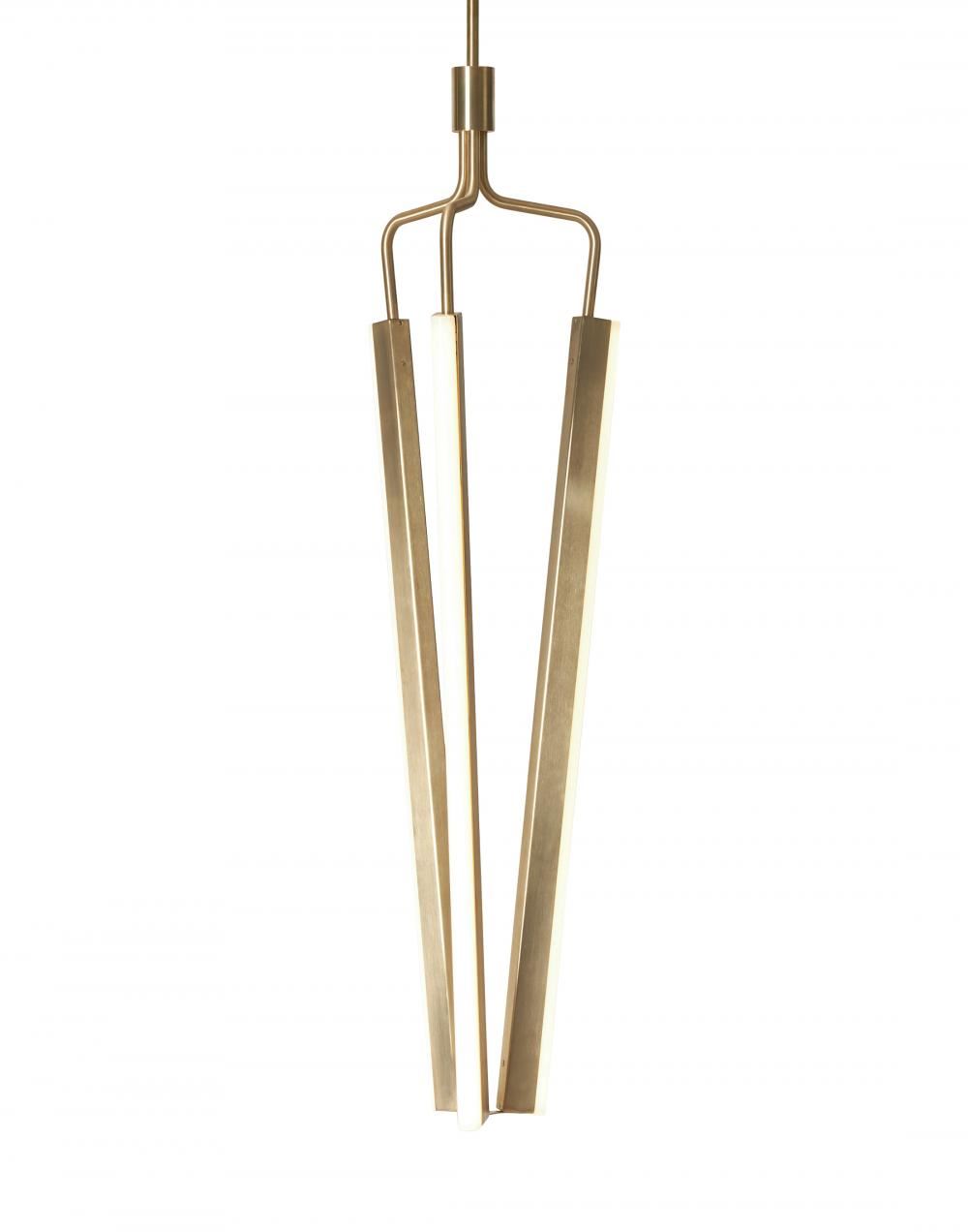 Angel 3 Chandelier 1000 139cm Drop Brass