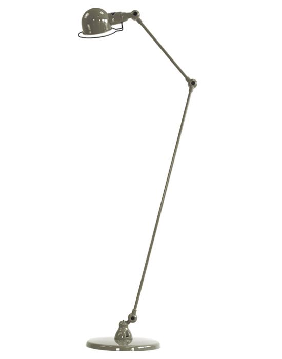 Jielde Signal Two Arm Floor Lamp Khaki Matt