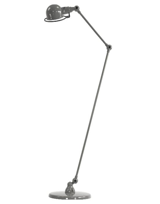 Jielde Signal Two Arm Floor Lamp Mouse Grey Matt