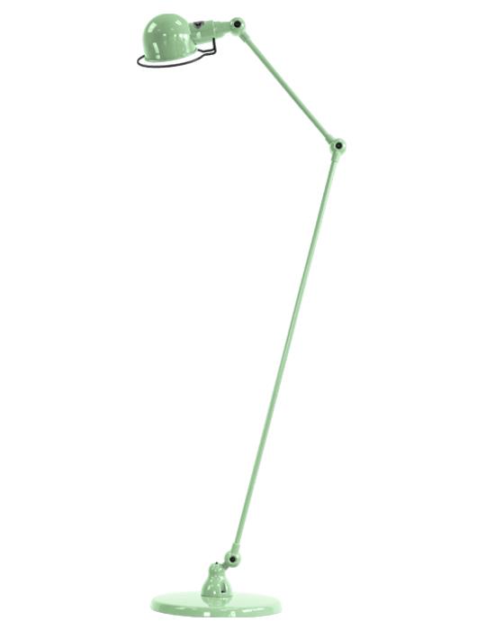 Jielde Signal Two Arm Floor Lamp Water Green Matt