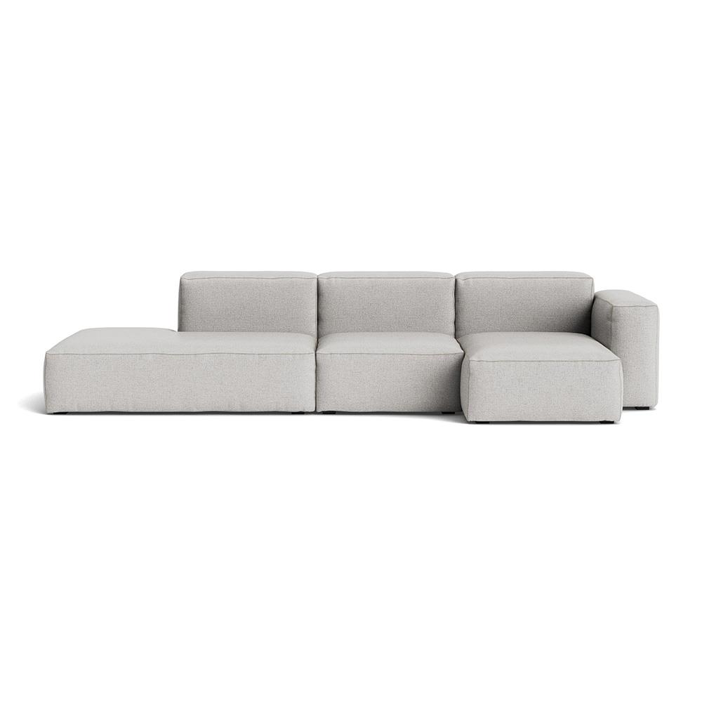 Mags Soft 3 Seater Combination 3 Right Low Armrest Sofa With Roden 04 And Beige Stitching