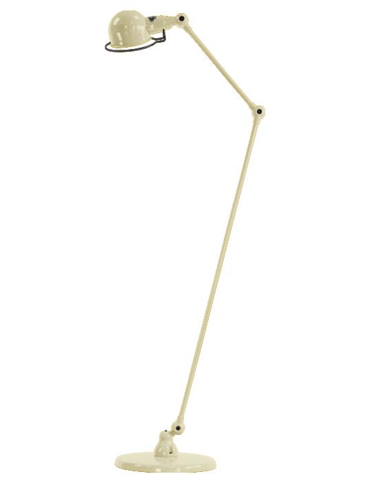 Jielde Signal Two Arm Floor Lamp Ivory Matt