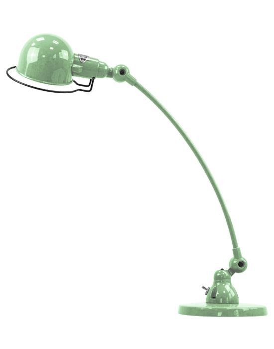 Jielde Signal Curve Arm Desk Light Water Green Gloss