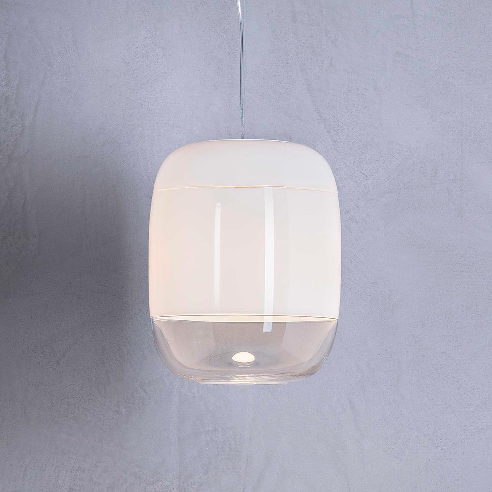 Prandina Gong S3 Pendant White White Designer Pendant Lighting