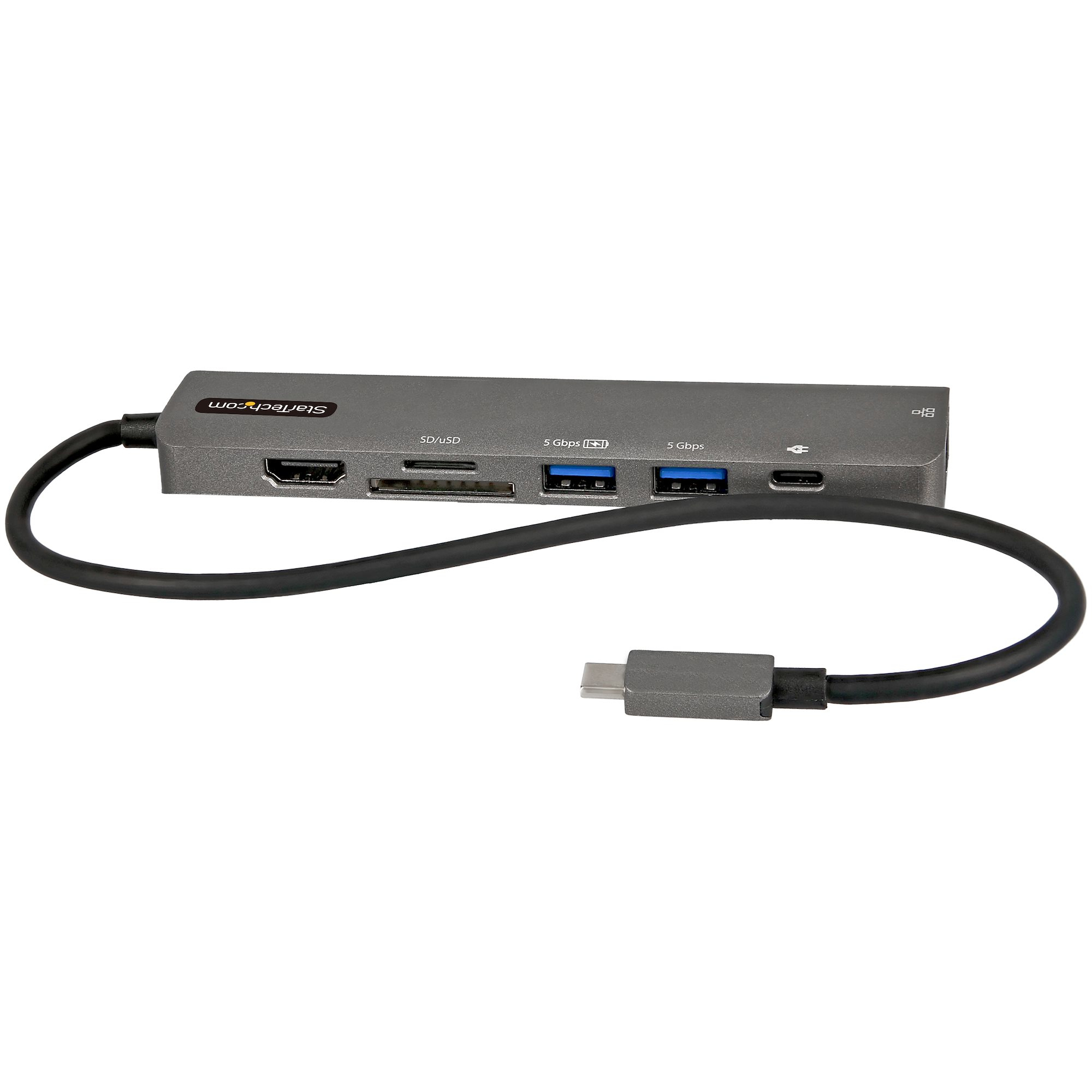 Startech.Com Dkt30chsdpd1 Notebook Dock/Port Replicator Wired Usb 3.2 Gen 1 (3.1 Gen 1) Type-C Black, Grey