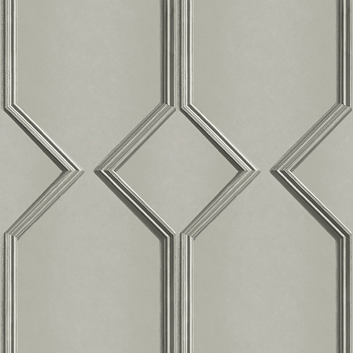 Alessia Panel Vinyl Wallpaper Grey Belgravia 215