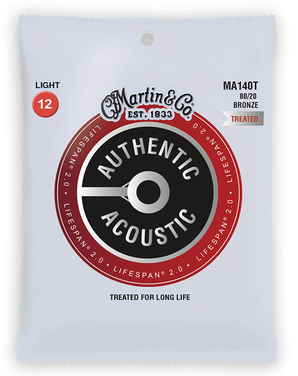 Martin Strings Martin Acoustic Lifespan 2.0 Bronze Light Guitar Strings