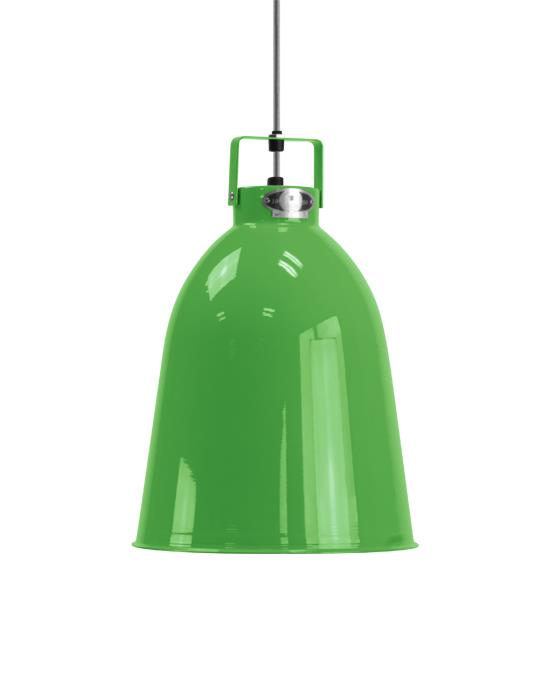 Jielde Clement Pendant Small Apple Green Matt White Interior Green Designer Pendant Lighting