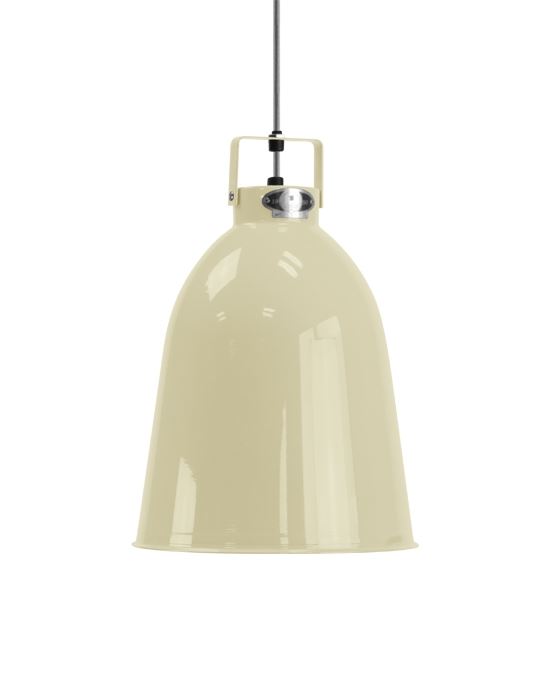 Jielde Clement Pendant Small Ivory Gloss Silver Interior Cream Designer Pendant Lighting