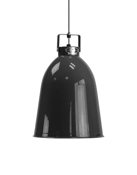 Jielde Clement Pendant Small Black Hammered Gloss White Interior Designer Pendant Lighting