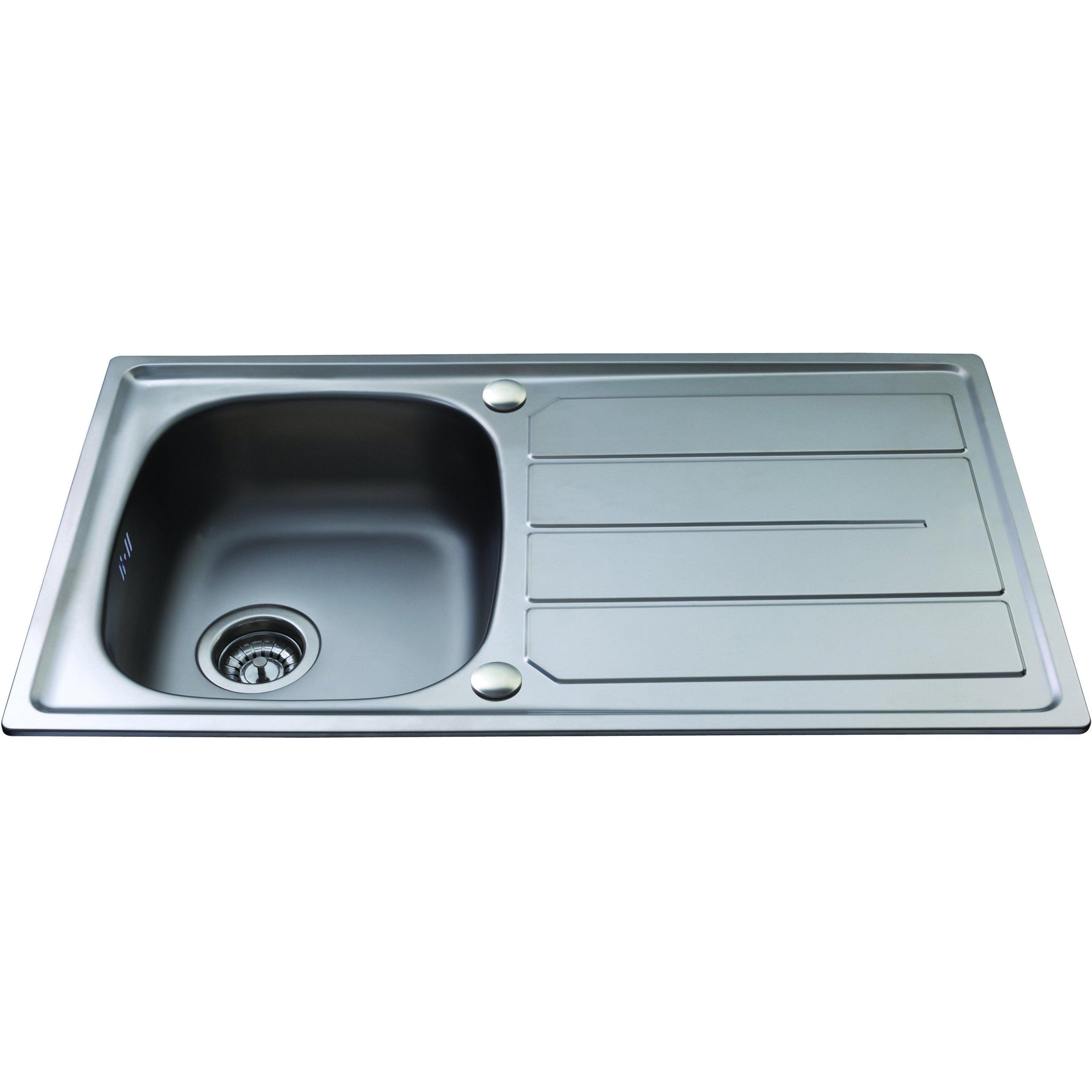 Cda Ka30ss Inset Compact Single Bowl Sink Stainless Steel