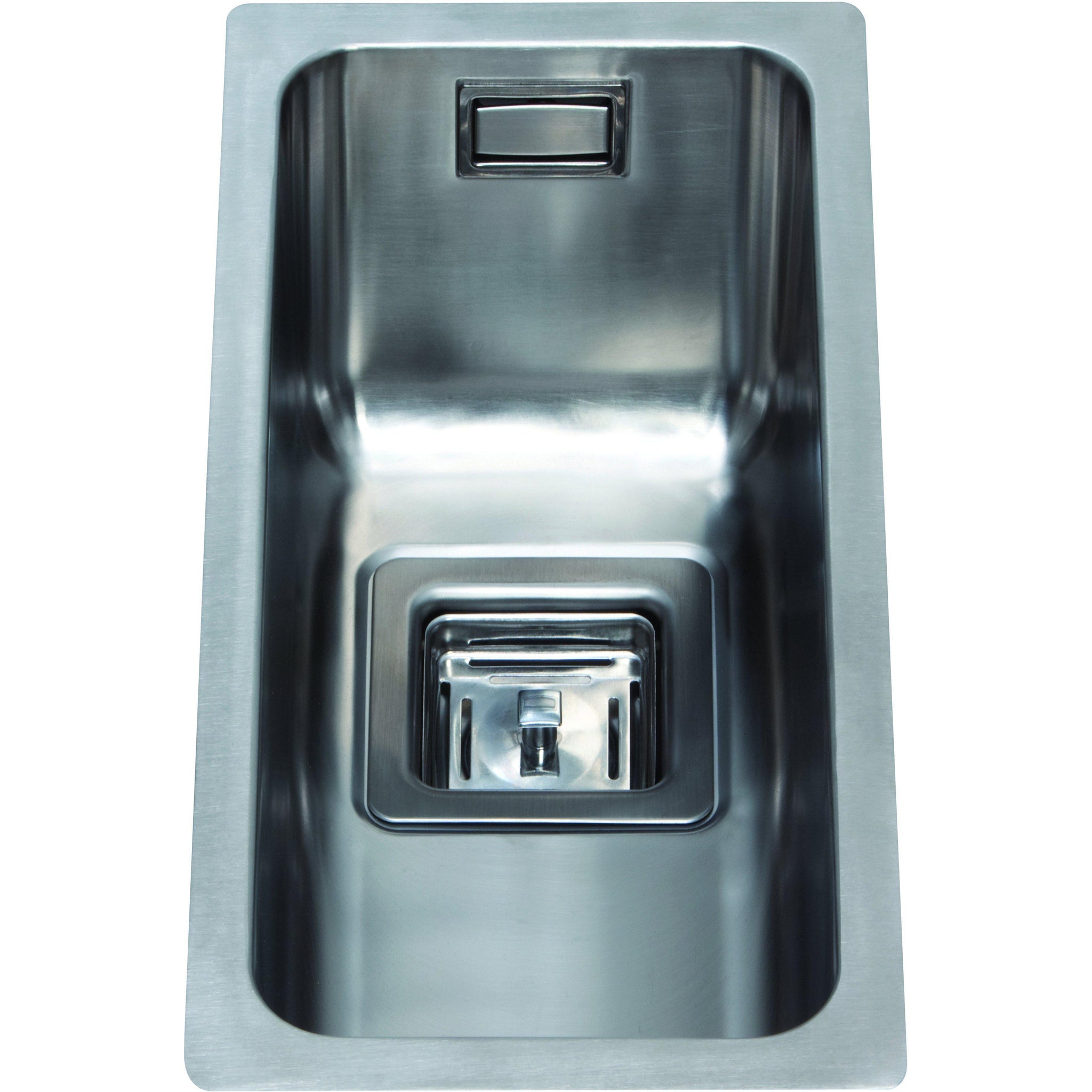 Cda Ksc21ss Undermount Square Single Bowl Sink Stainless Steel