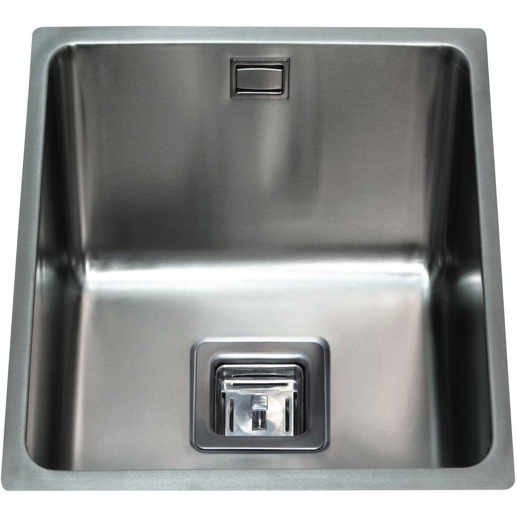 Cda Ksc22ss Undermount Square Single Bowl Sink Stainless Steel