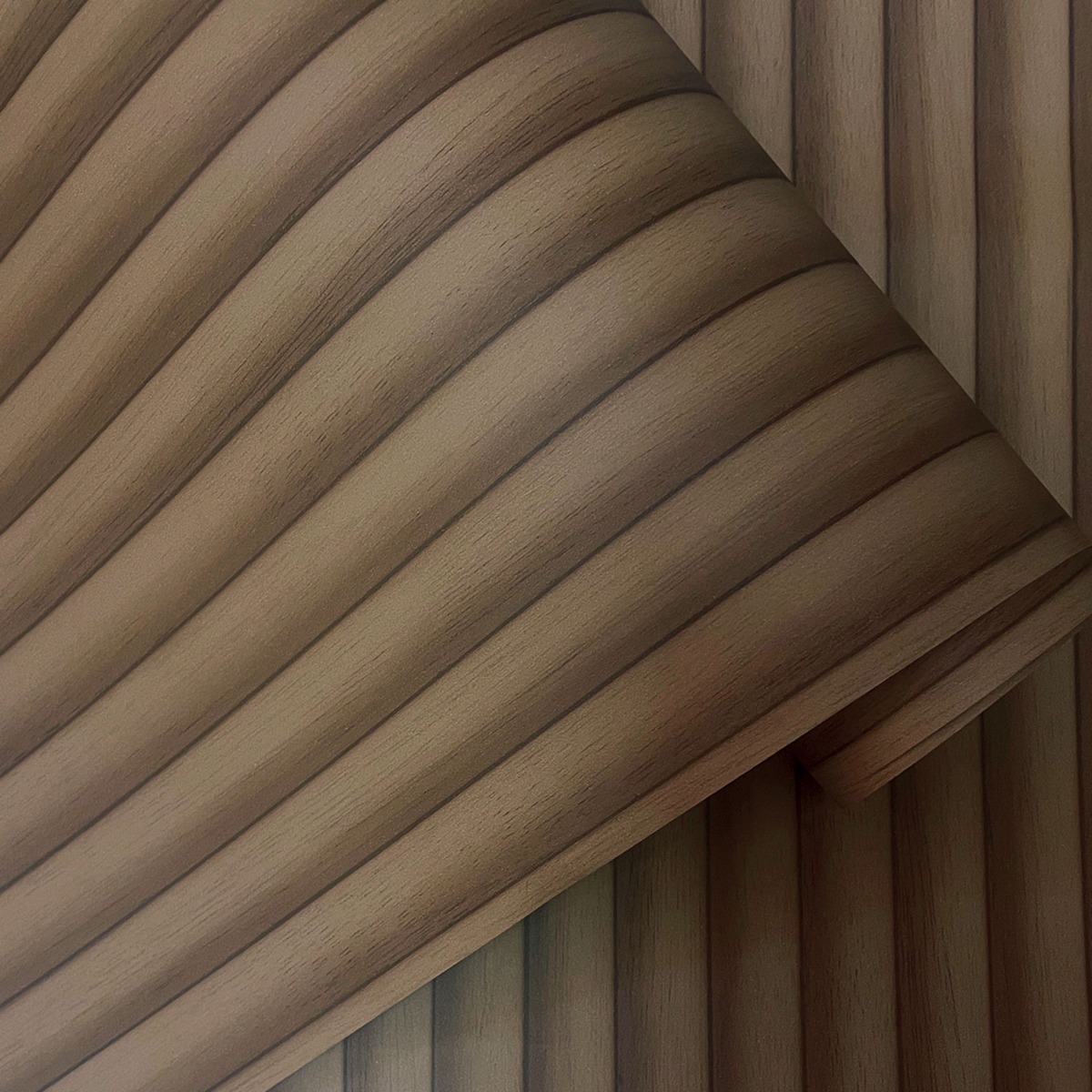 Holden Decor Bevel Slat Natural Wallpaper, Brown