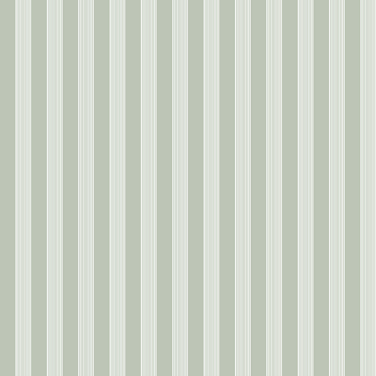 Little Explorers 2 Wallpaper Vertical Ribbon Stripe Green Galerie 12385