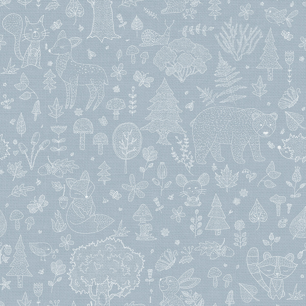 Little Explorers 2 Wallpaper Forest Kingdom Blue Galerie 14806