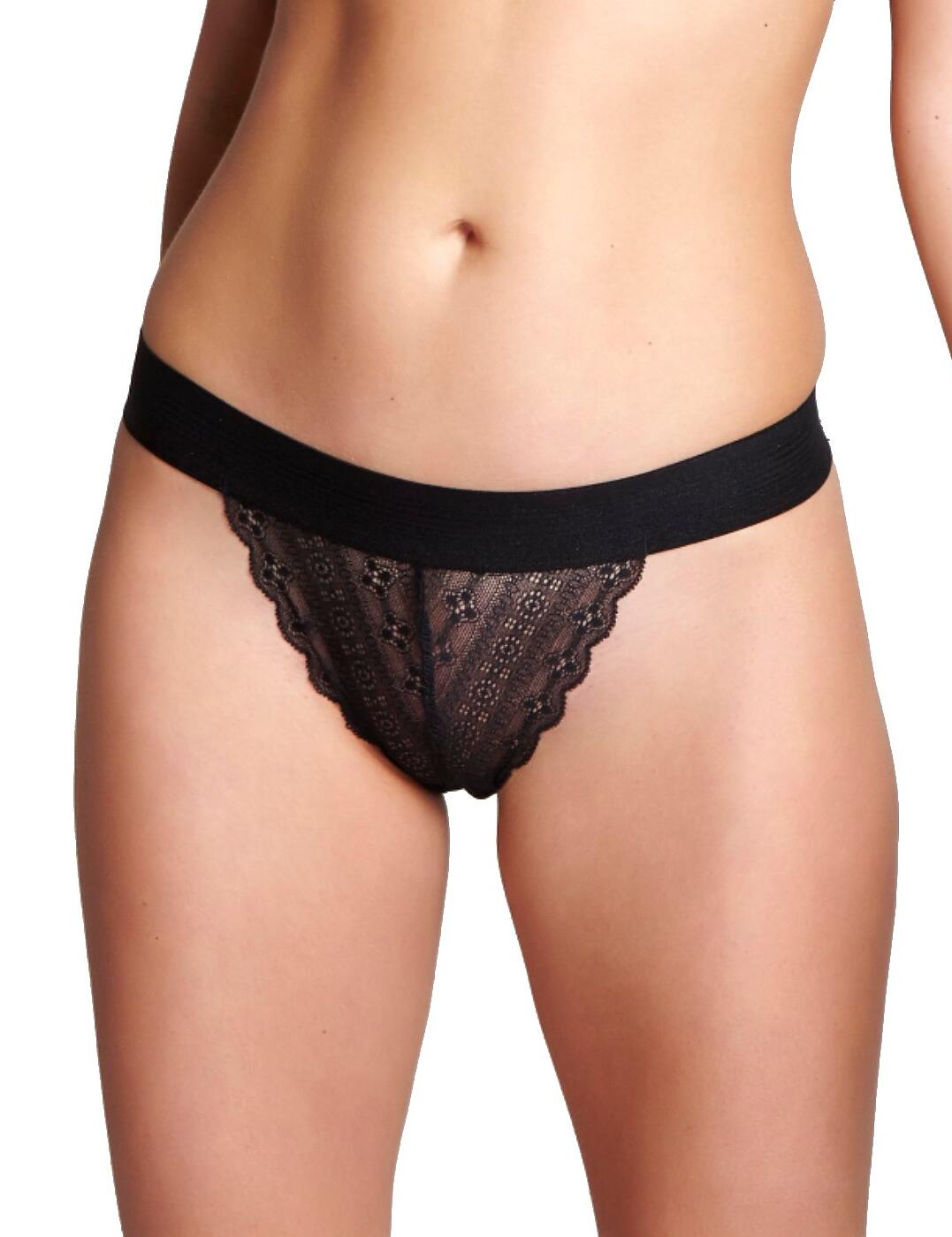 The new gorgeous Cleo by Panache Lyzy tanga brief is a staple for your Autumn lingerie collection. The brief is comfortable, yet bang on trend. A wide elastic waistband gives off sport luxe vibes with sexy lace to the front and rear. The smooth fit means no VPL. The cotton lined gusset ensures ultimate comfort for all day wear. Matching co-ordinates are available.