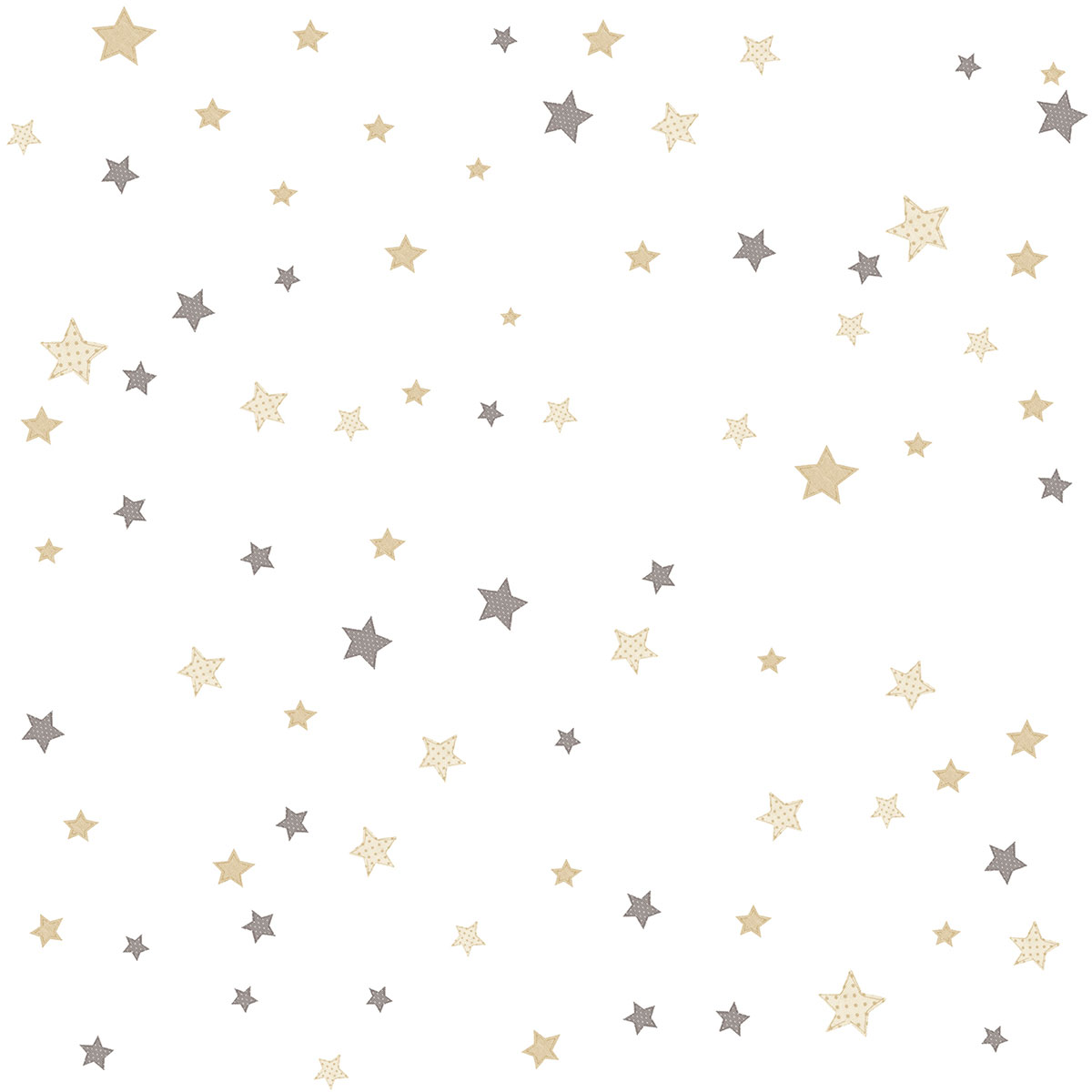 Galerie Little Explorers 2 Star Silver Grey Wallpaper 14826, Silver