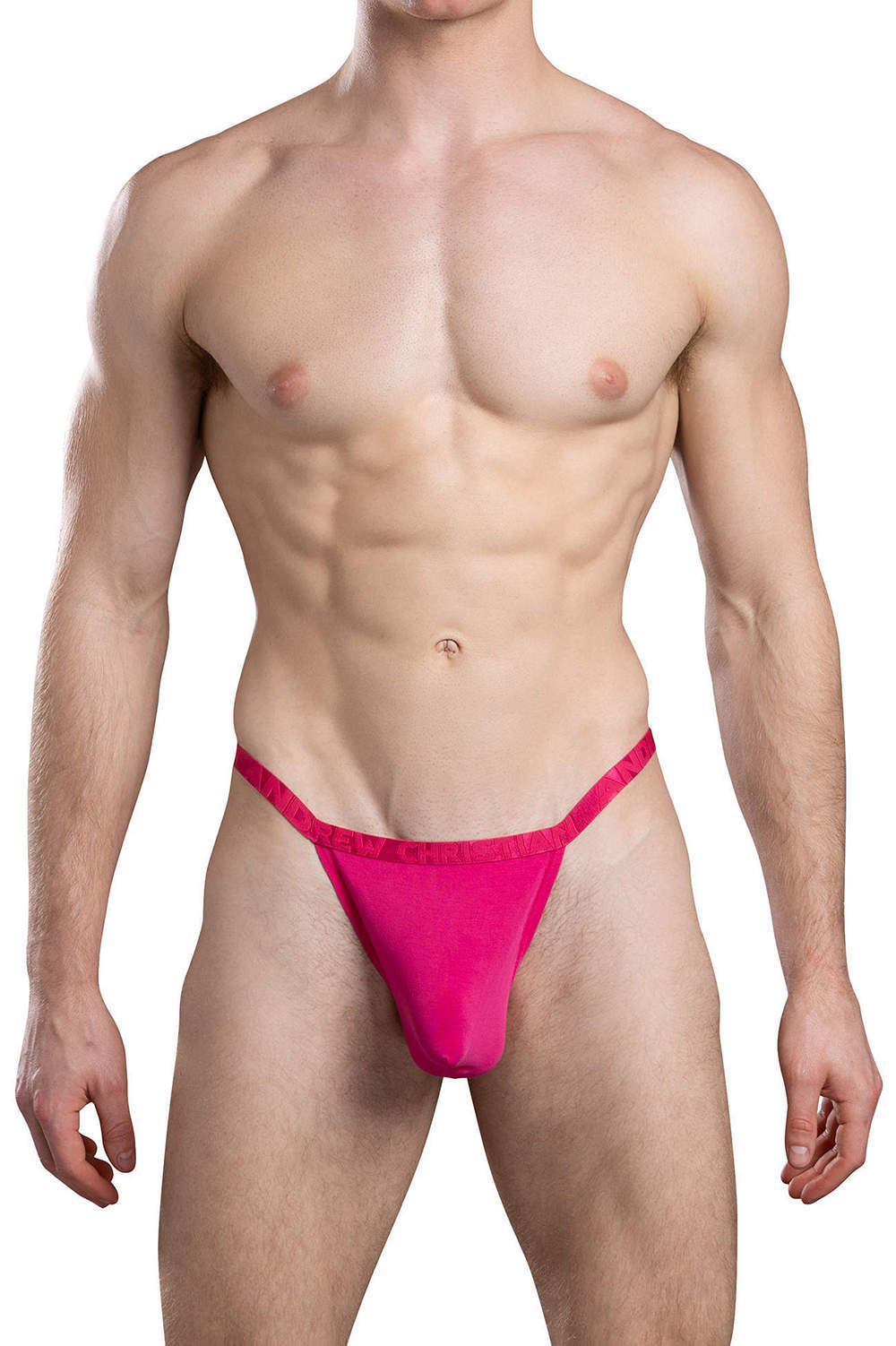 Andrew Christian Almost Naked Lust Modal Thong men’s pouch underwear in the softest natural fabric in limited edition colour. Shop male strings online
