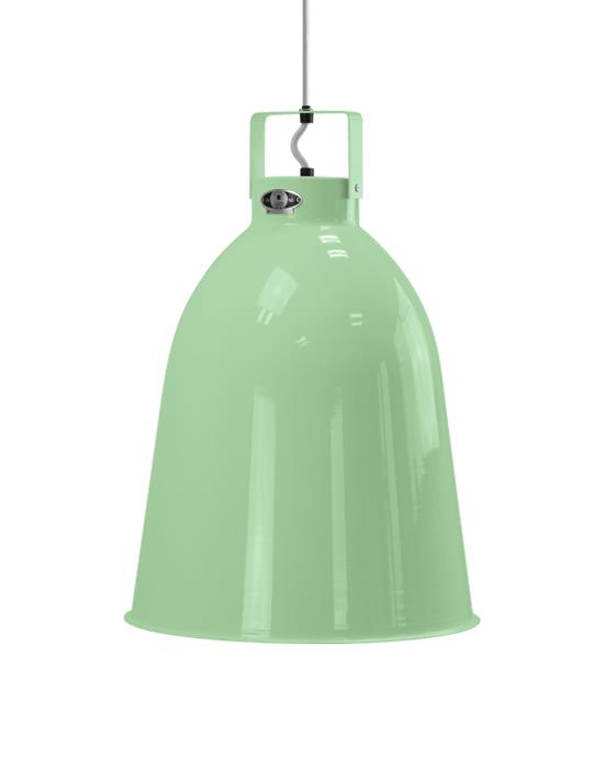 Jielde Clement Pendant Large Water Green Matt White Interior Green Designer Pendant Lighting