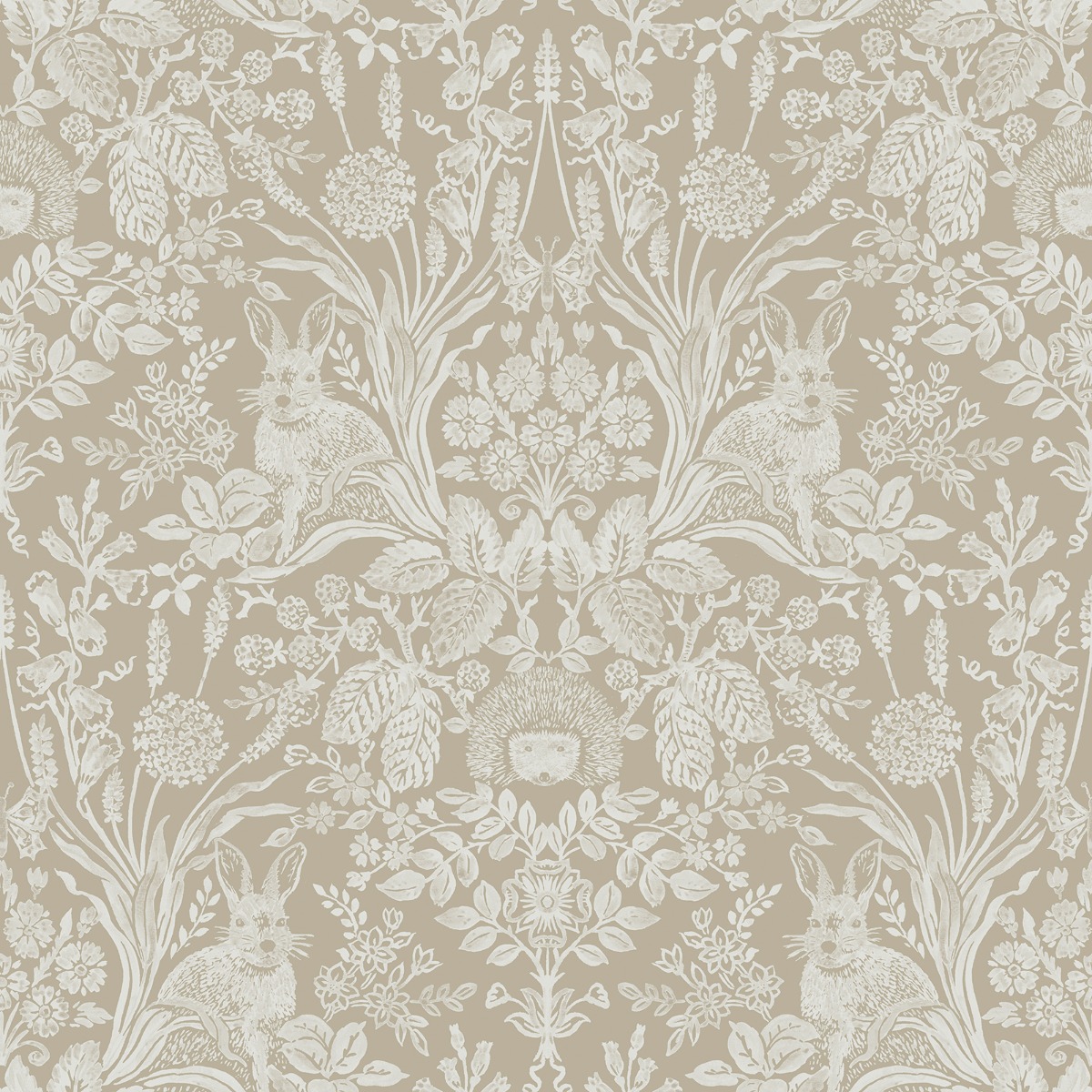 Holden Decor Wallpaper 10m x 53cm Harlen Beige, Cream