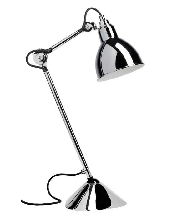 Lampe Gras 205 Table Lamp Chrome Arm