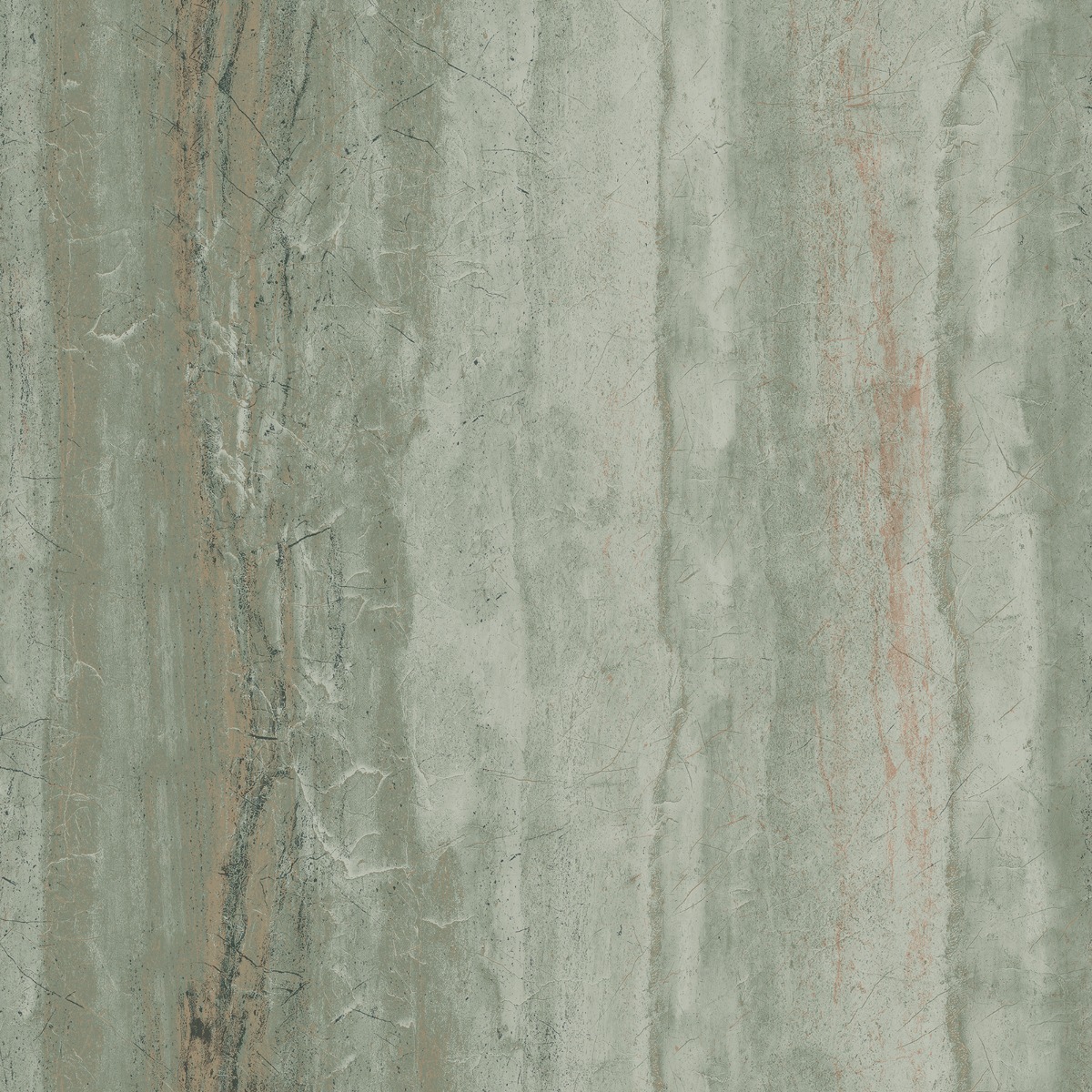 Debona Vertical Marble Green Wallpaper Metallic Silver Effect Textured Modern, Green