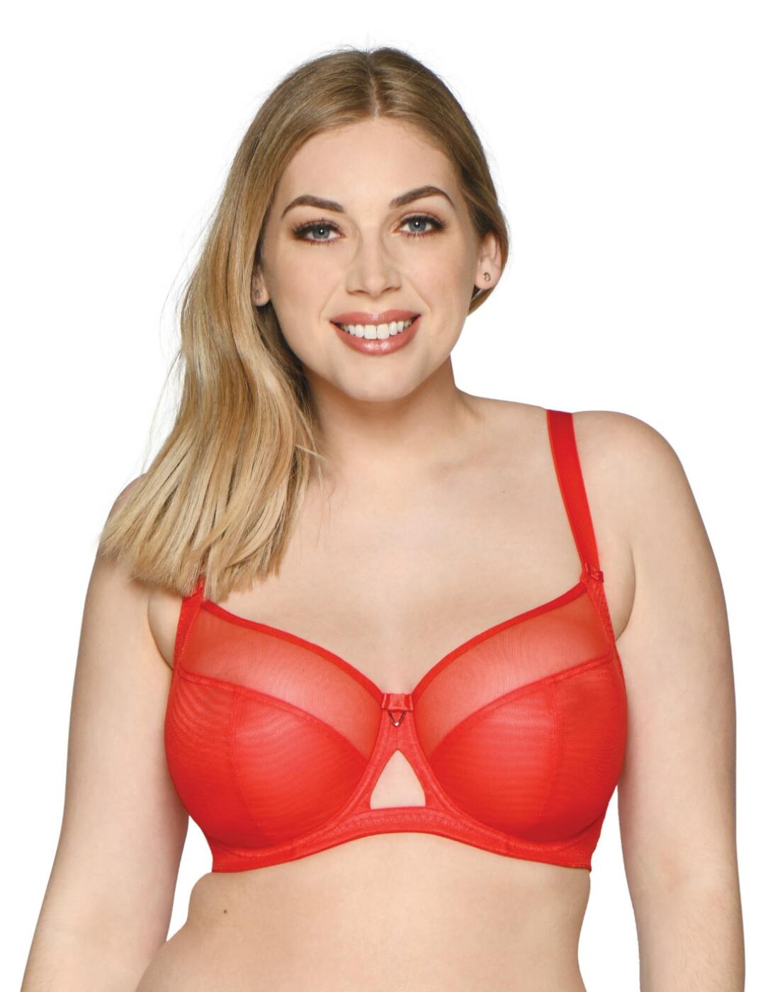 Designed to cleverly enhance cleavage, the Curvy Kate Victory balcony bra is your this season's must have wardrobe addition! The clever cups feature four parts, pushing cleavage inwards from your sides. In addition to this fabulous designing, this bra combines a fashionable shape with a comfortable fit, to ensure you can look and feel your best no matter the situation!  Sexy shape designed to enhance cleavage Non-padded Soft translucent fabric for a seductive look Underwired cups Adjustable straps Listed in UK sizes   39878-67797-984615 CK9001 Balcony Bra