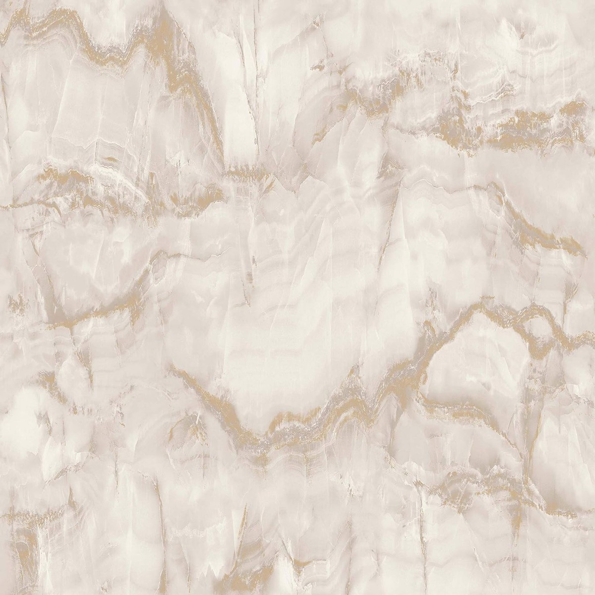 Crown Wallpapers Aura Marble Effect Wallpaper Gold Contemporary, Gold