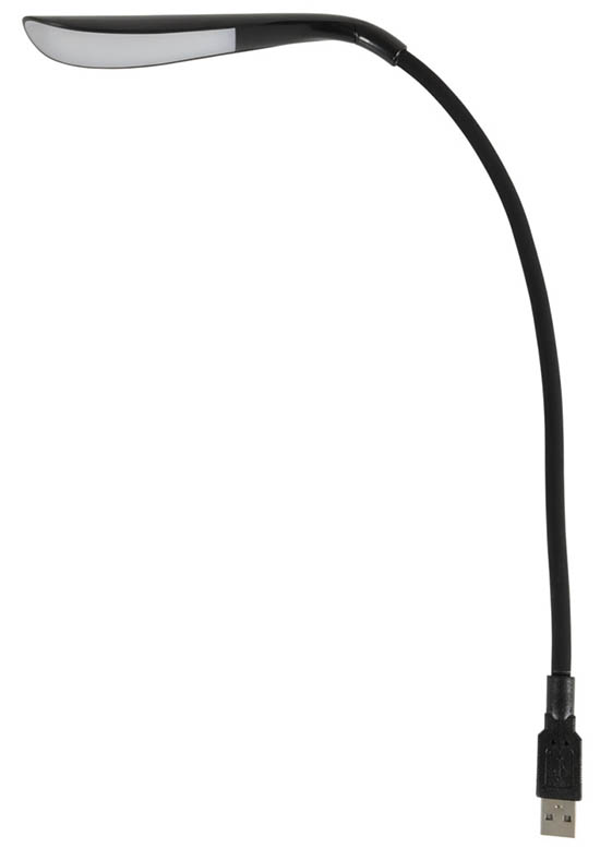 Lyyt Flexible USB 14 LED Lamp Light Torch Laptop Notebook Computer PC Reading Black