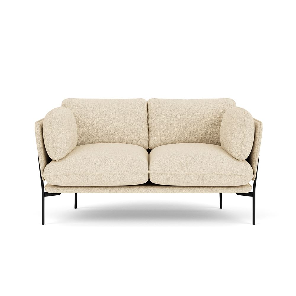 Cloud 2seater Sofa Warm Black Karakorum 001