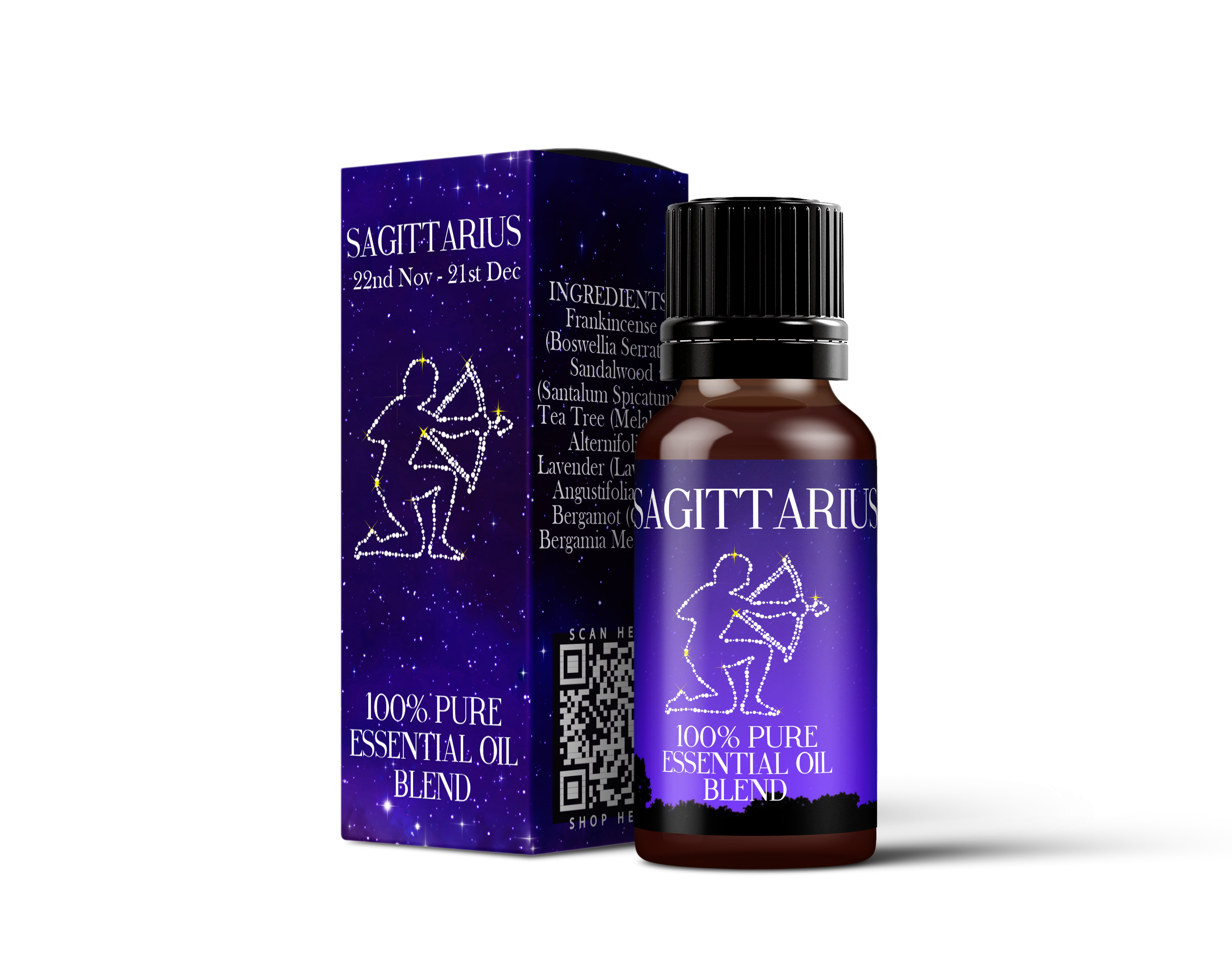 Image of Sagittarius - Zodiac Sign Astrology Essential Oil Blend