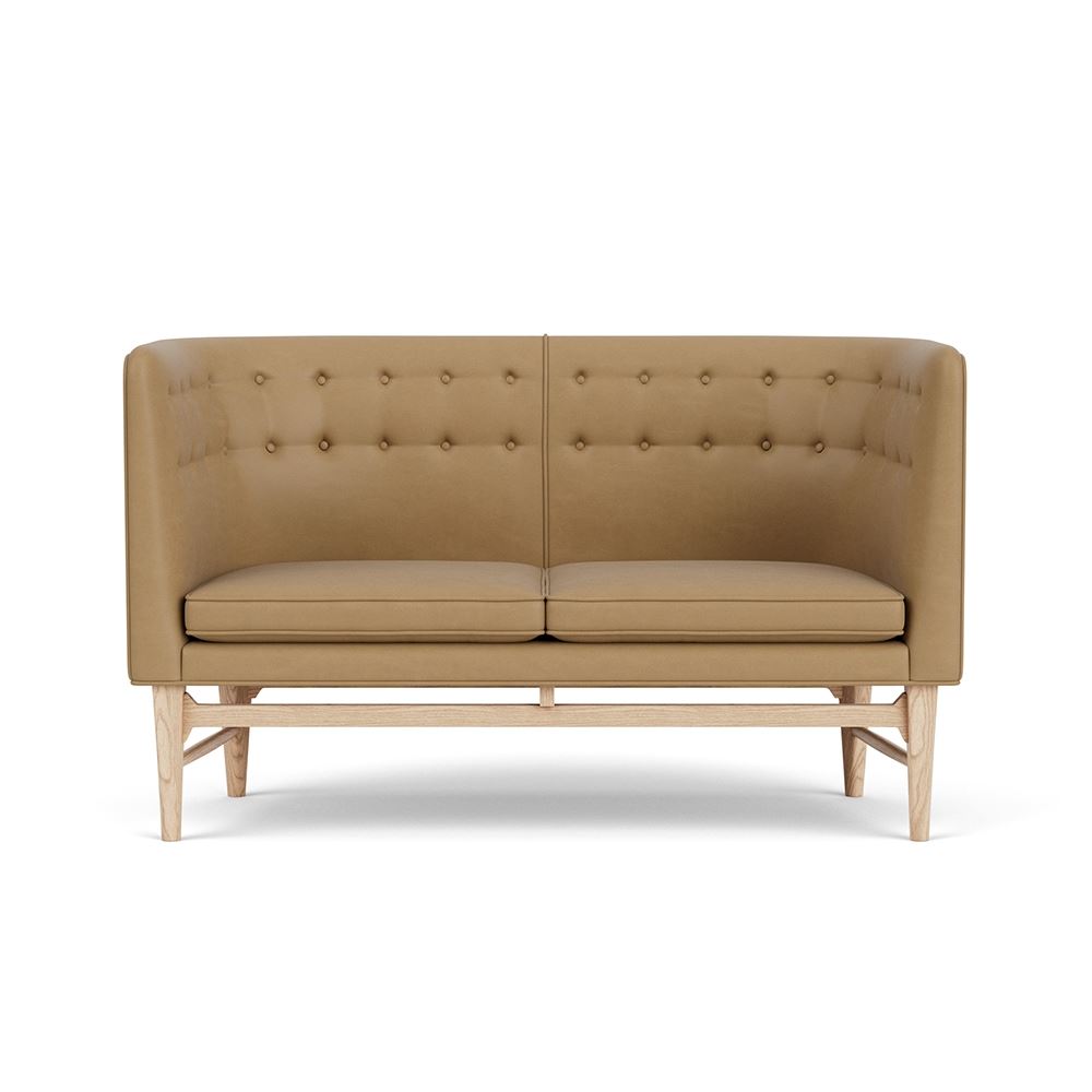 Mayor 2seater Sofa Oiled Oak Silk 0691