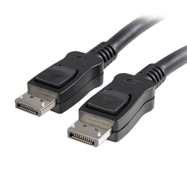 Startech.Com 0.5M Short Displayport 1.2 Cable With Latches M/M " Displayport 4K