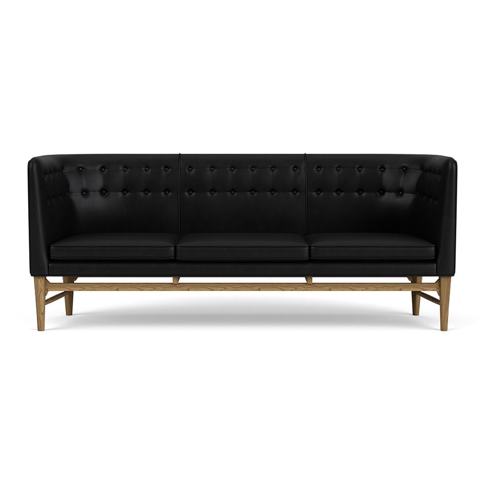 Mayor 3seater Sofa Smoked Oiled Oak Silk 0842