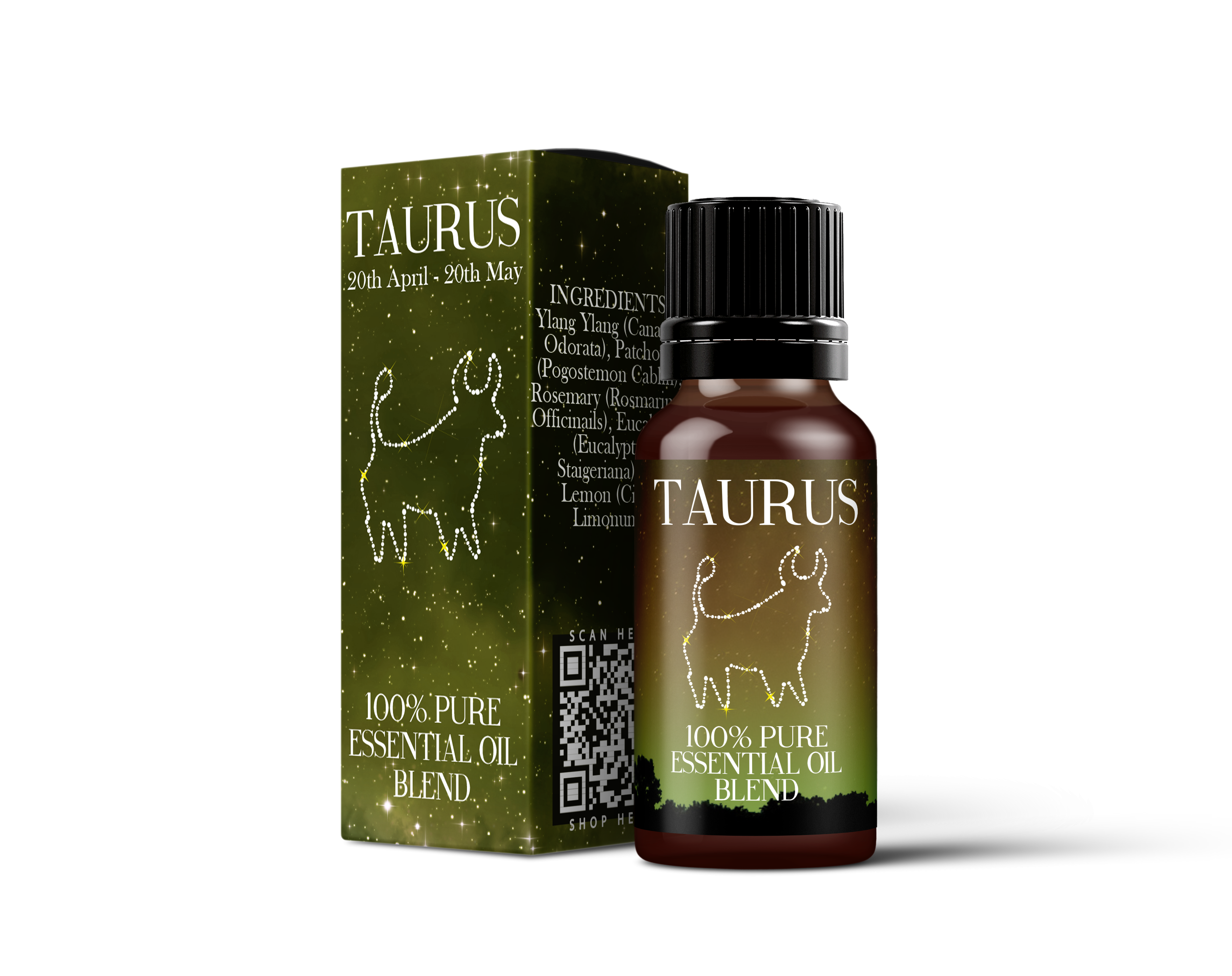 Image of Taurus - Zodiac Sign Astrology Essential Oil Blend