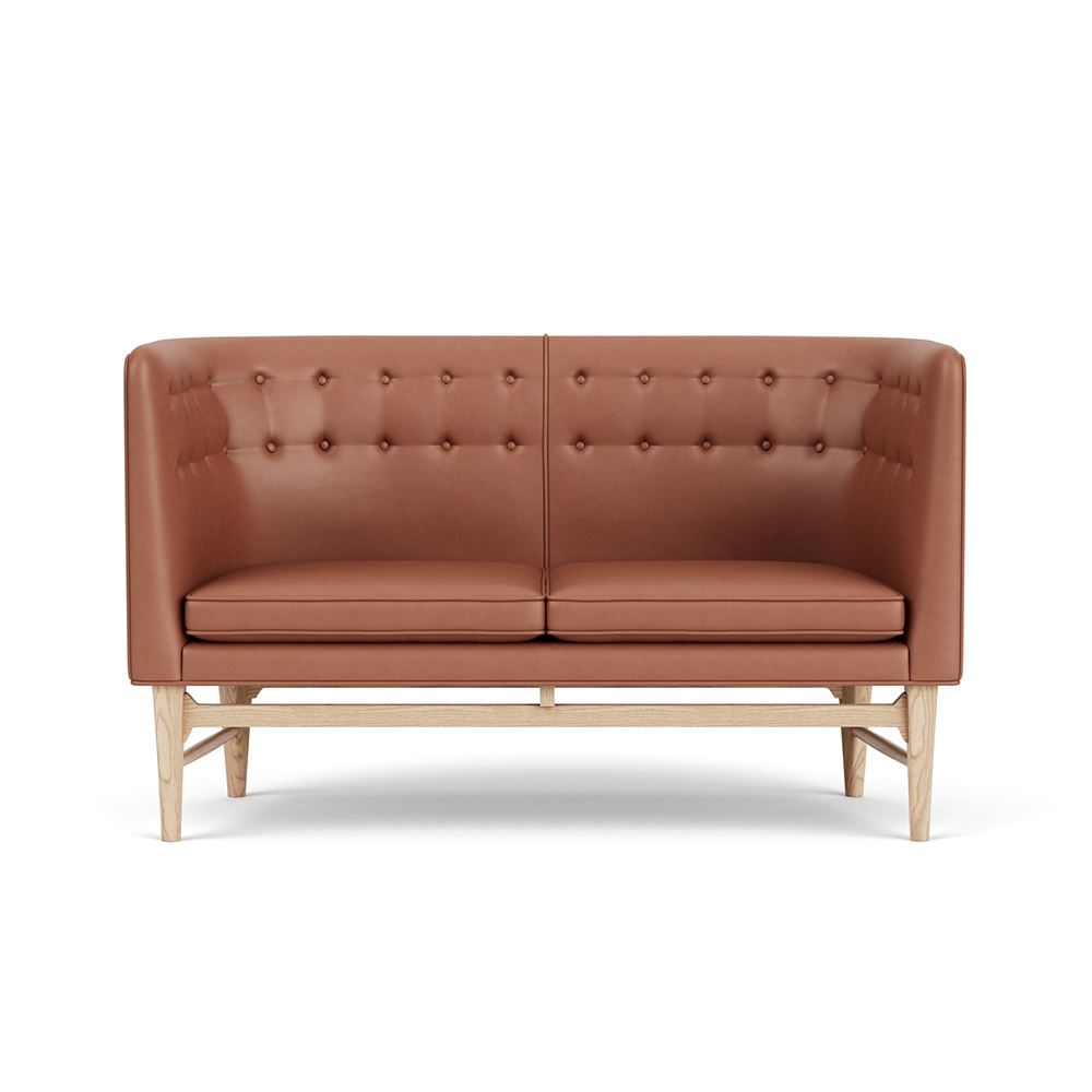 Mayor 2seater Sofa Oiled Oak Silk 0250