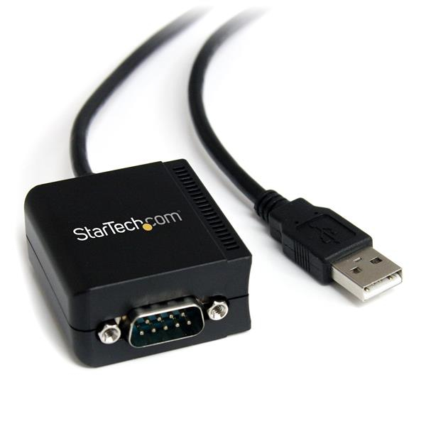 Startech.Com 1 Port Ftdi Usb To Serial Rs232 Adapter Cable With Com Retention