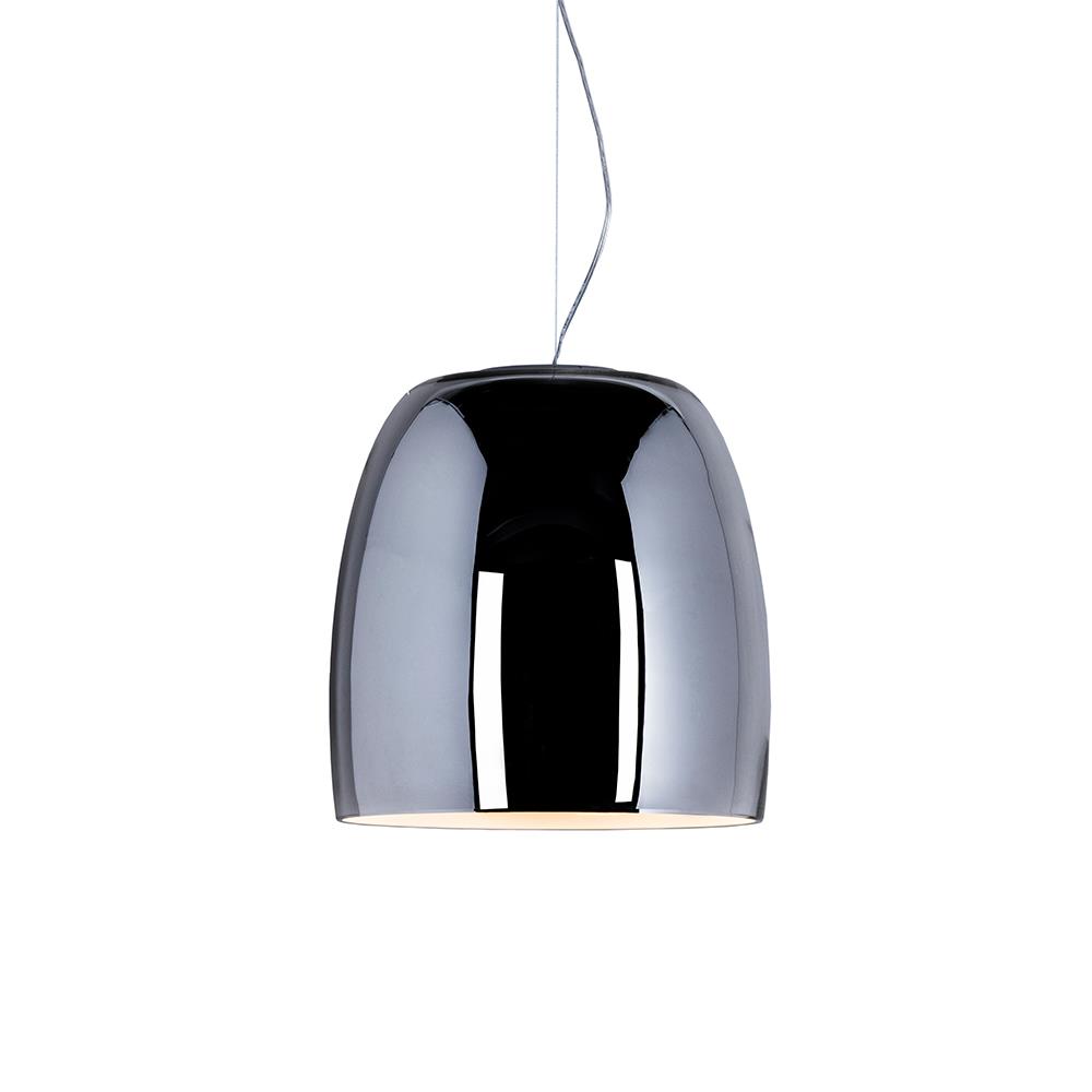 Glass Notte Pendant Mirror Chrome S1 Led Dimmable