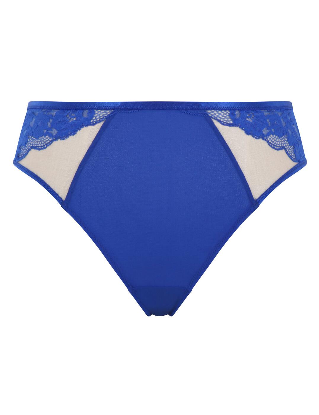 Introducing the feminine Sculptresse by Panache Josephine high leg brief. This classic brief is designed with modern style in mind to provide a beautiful and oh-so-flattering shape. With a comfortable high-rise waist for support, medium rear coverage and a flattering cut, the Josephine brief is perfect for everyday wear. The feminine detailing adds a touch of glamour elegant lace at the hips and a sexy triangle cut out at the rear for head-turning style. The opaque centre front ensures a secure fit so you ll always feel confident and comfortable. Not to mention, the matching bra is also available for a complete lingerie set.