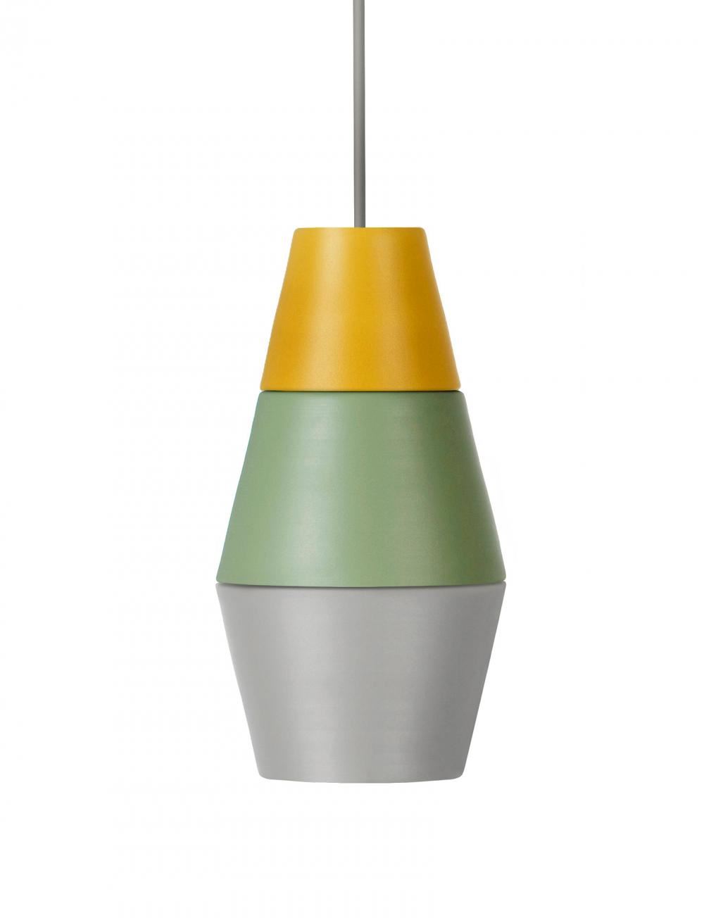 Grupa Nighty Night Pendant Yellow Green And Grey Designer Pendant Lighting