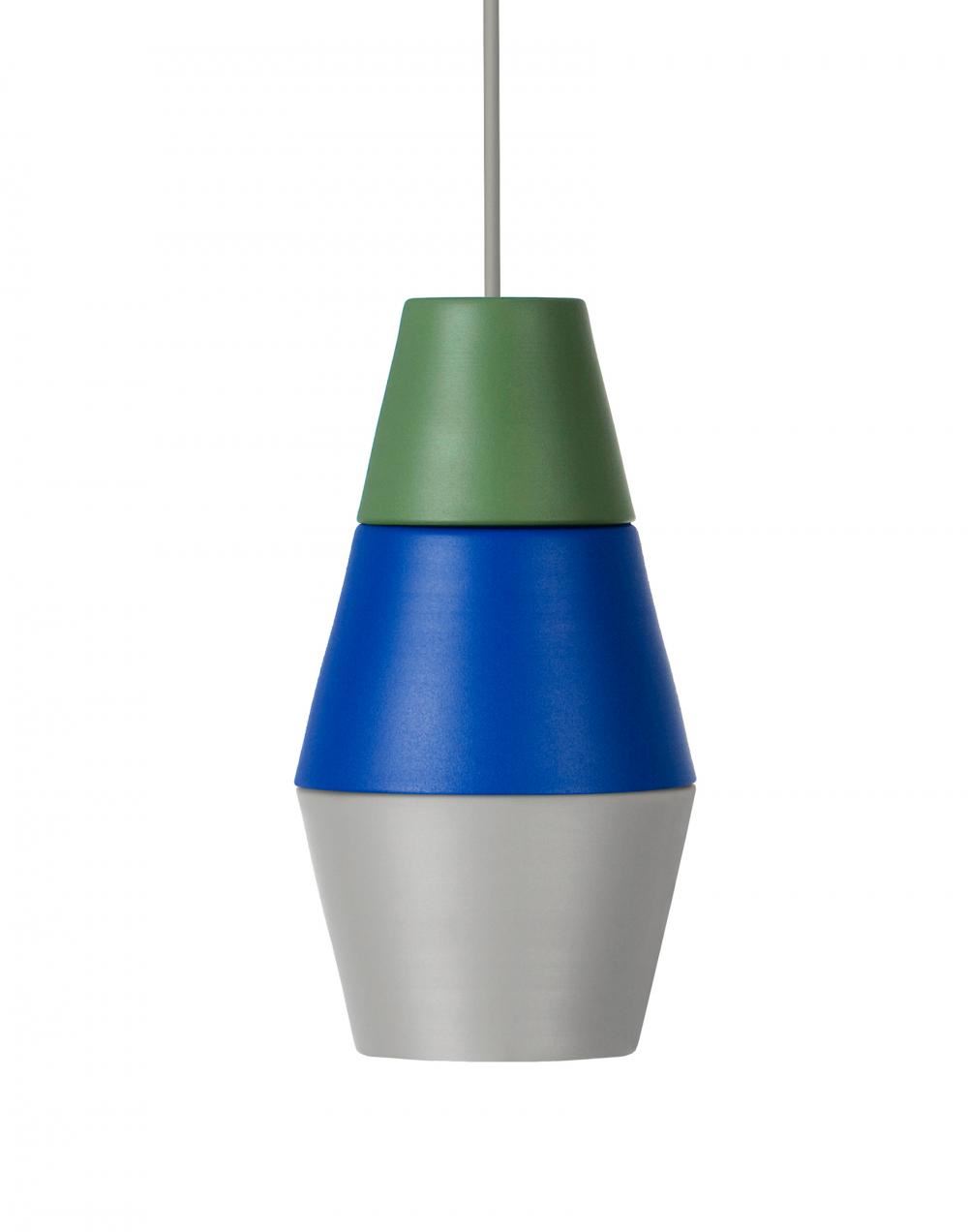 Grupa Nighty Night Pendant Green Blue And Grey Designer Pendant Lighting